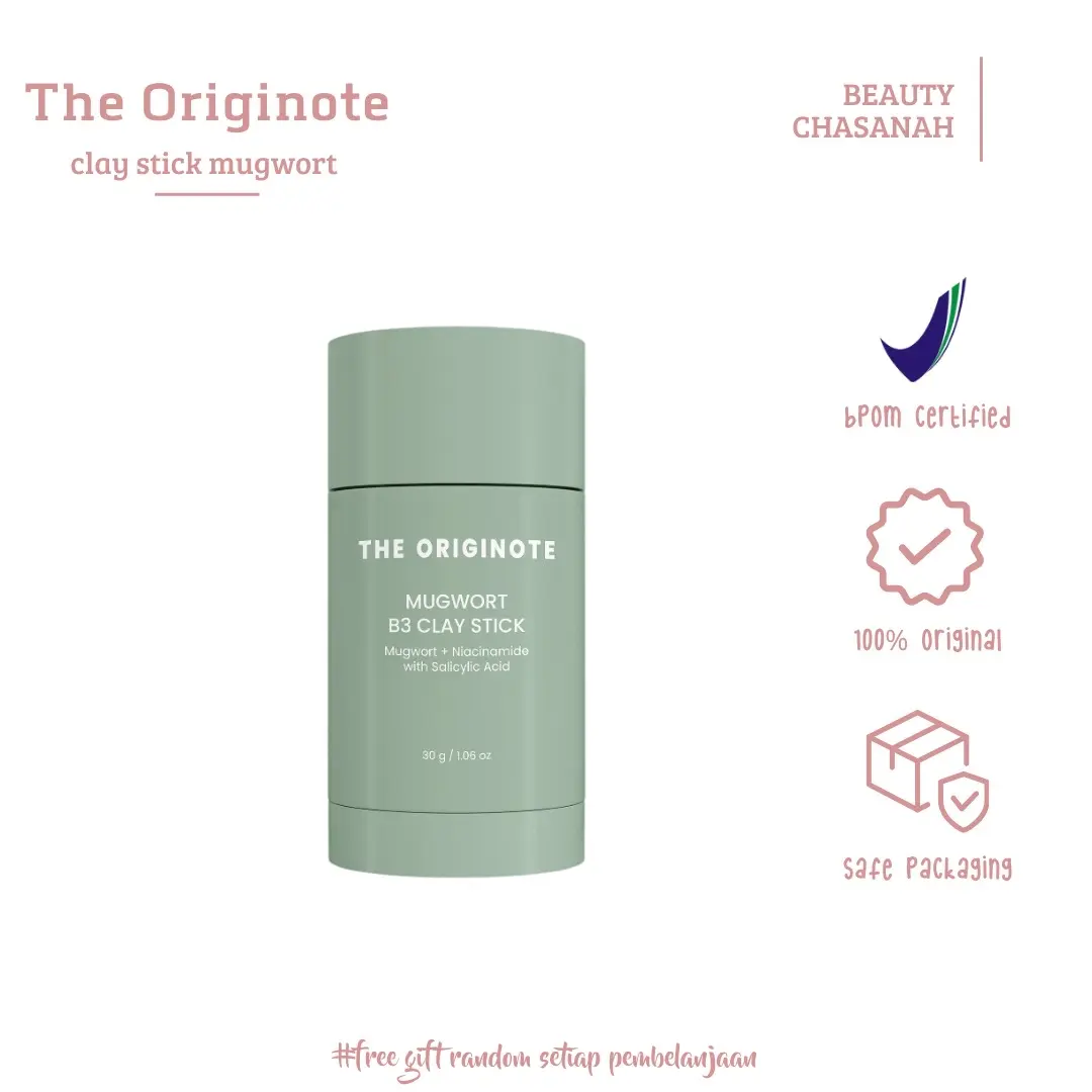 [FREE GIFT] THE ORIGINOTE MUGWORT B2 CLAY STICK MASK | CLAY MASK ...