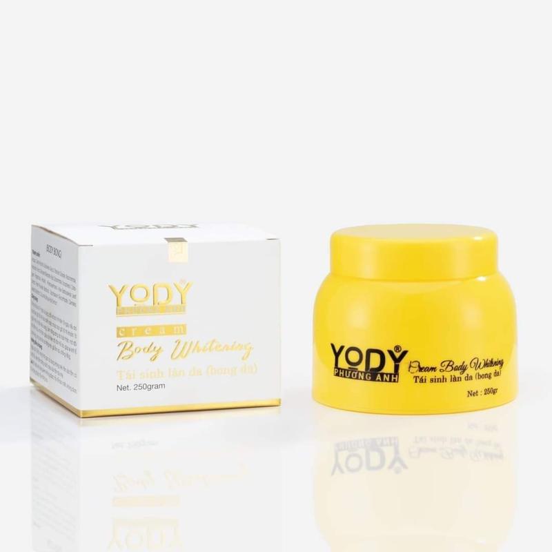 Kem tái tao bong da body phương anh Yody White 250g