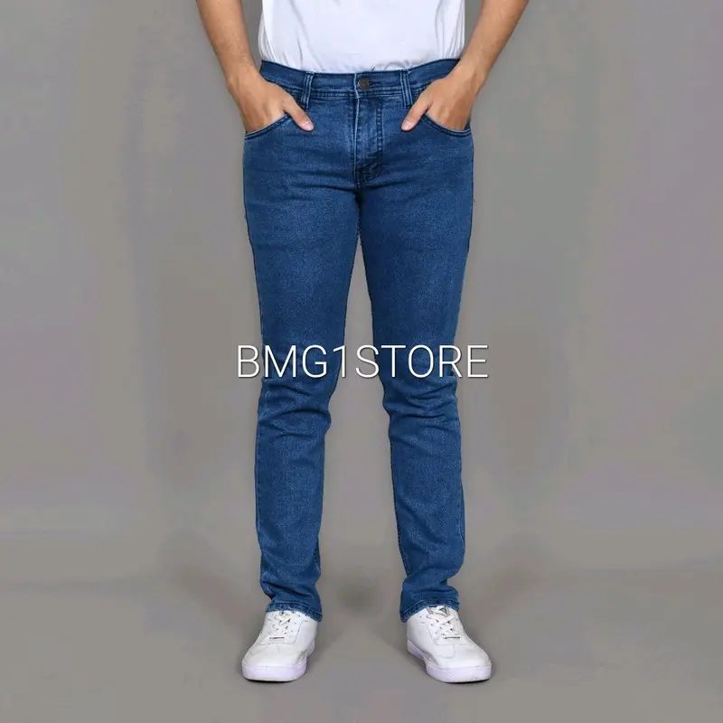 CELANA JEANS JUMBO SLIMFIT PRIA/CELANA JEANS BIG SIZE PRIA ORIGINAL/JEANS PANJANG UKURAN BESAR 2