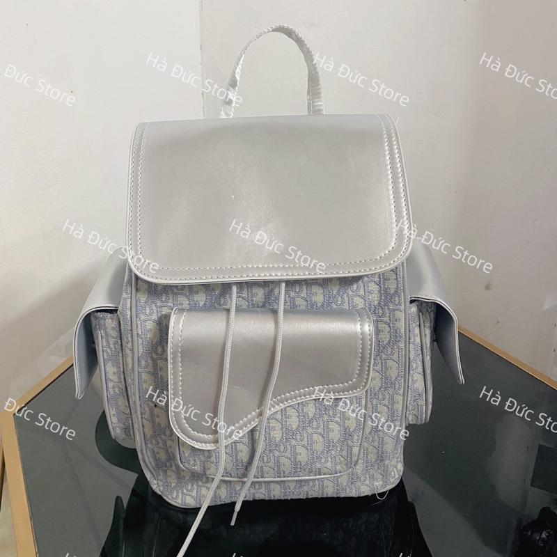  Balo Nam Nữ Túi Hộp Thổ Cẩm Phong Cách Thời Trang Size 41 Đựng Vừa A4 Atlat laptop Ảnh Thật dây vải 