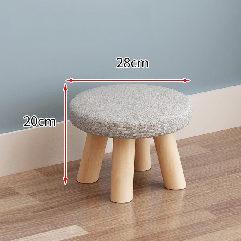 Cute Wooden Child Sofa Stool Cartoon Fashion Creative Small Stool 6