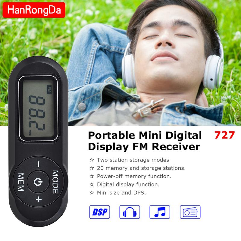 Product Introduction of Đài Phát Thanh FM Mini Cầm Tay HRD-727, Màn Hình Kỹ Thuật Số, Bộ Thu FM, Máy Nghe Nhạc MP3 Cổ Điển Phong Cách DSP, Có Tai Nghe Và Dây Đeo Buộc, [Giao Hàng Nhanh] 32