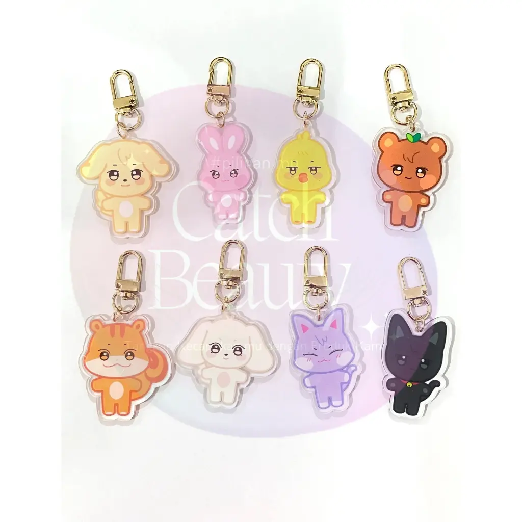 CB - Aniteez Keychain Gantungan Kunci Ateez - Shop | Tokopedia