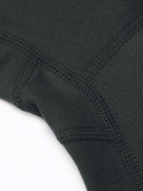Women's Solid High Waist Sports Leggings, Sporty Comfy Breathable Skinny Pants for Yoga Gym Workout Running, Ladies Sportswear for All Seasons, Womenswear 7