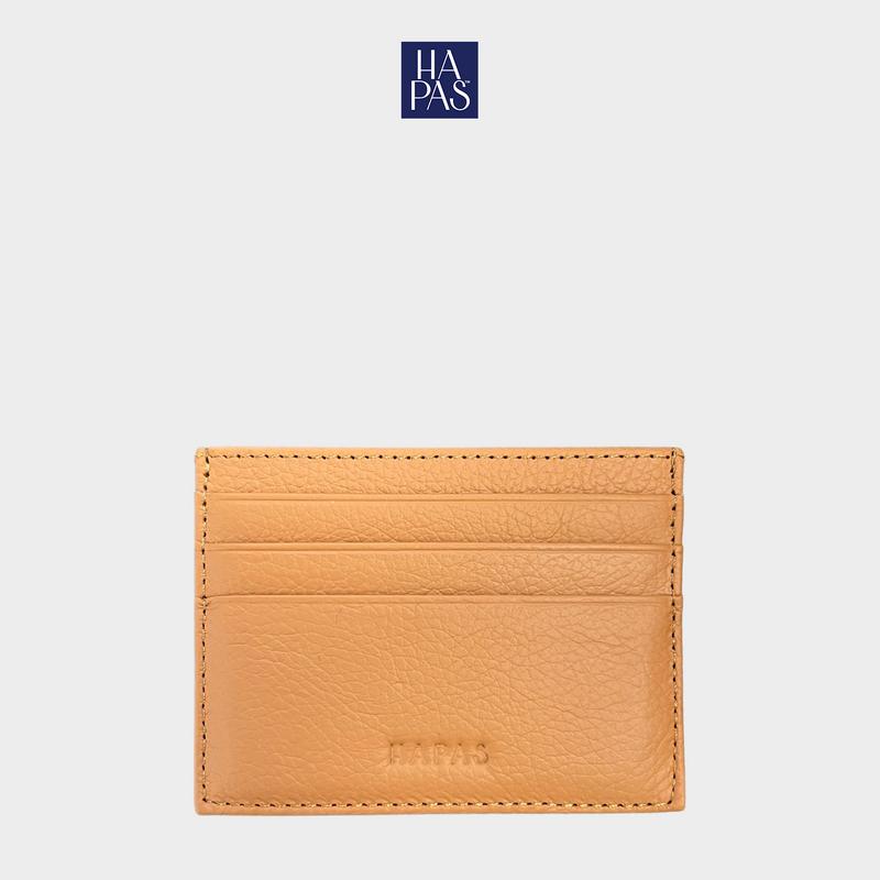 (Quà tặng độc quyền ) Ví Card Đơn Da Vân Sz 10 HAPAS - VN240189 Nữ Wallet Nữ Wallet Hình Chữ Nhật Nhung