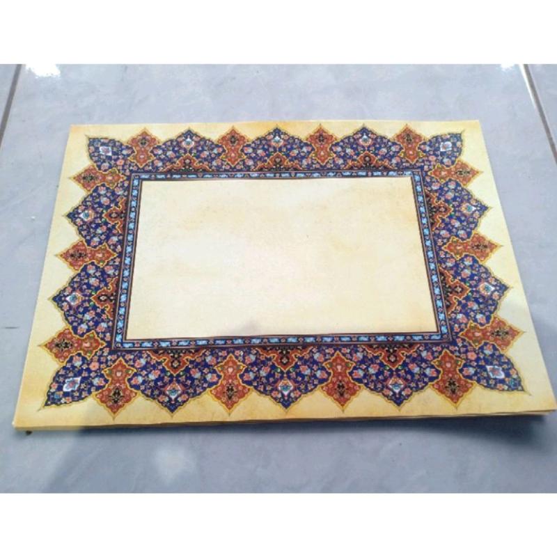 10 pcs KERTAS KALIGRAFI NAMA 1