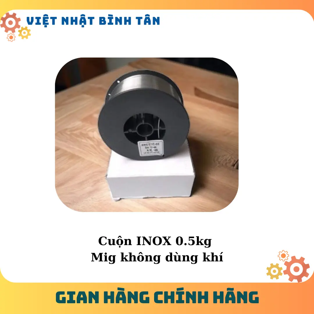[0.5KG DÂY INOX ] Cuộc Thuốc Hàn Inox Không Cần Dùng Khí