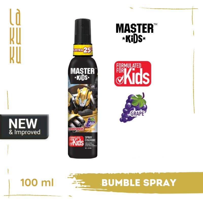 Lakuku - Master Kids Cologne Spray Super Hero Parfum Anak aroma Buah 5