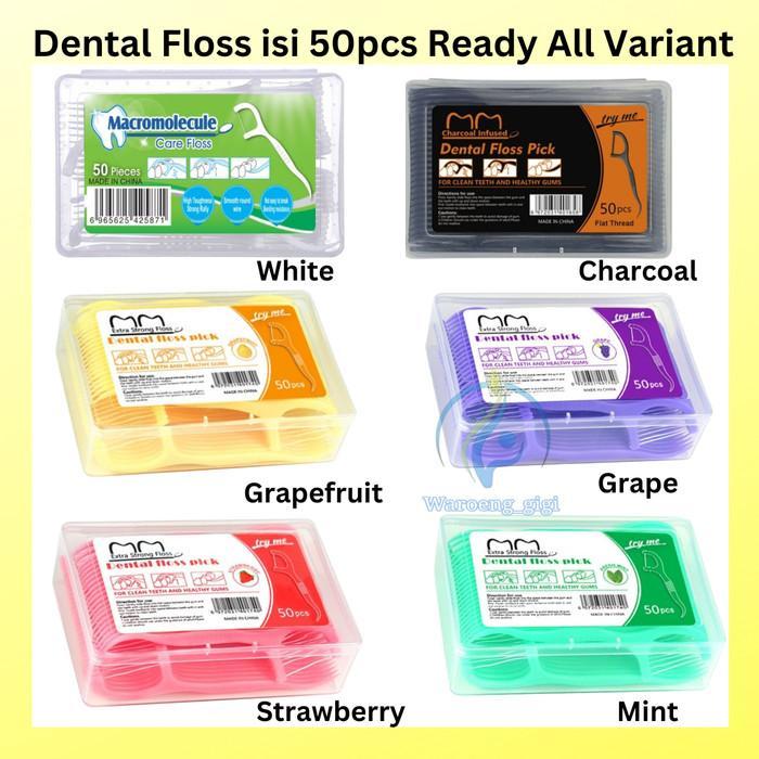 Dental Floss Kotak isi 50pcs Murah (Kode CH50) 0