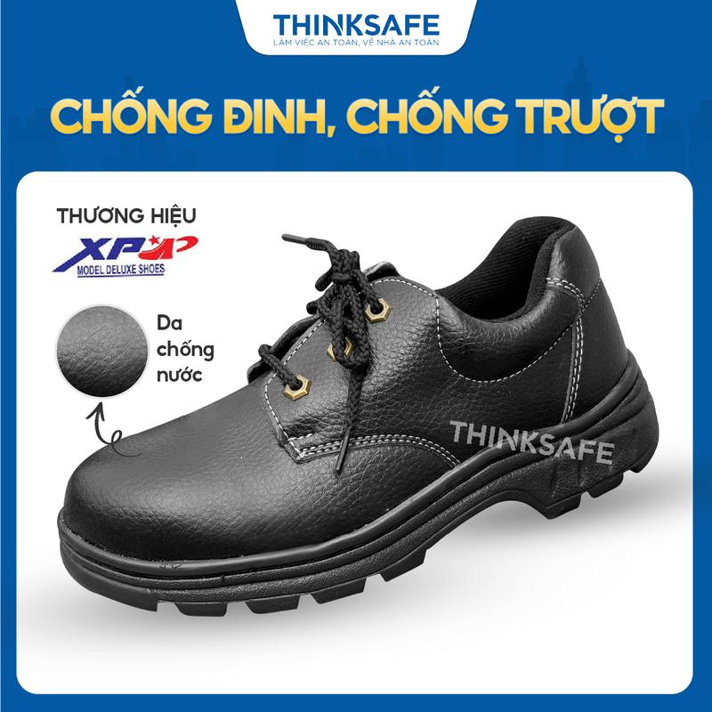  Giày bảo hộ lao động nam XP chống đinh chống trơn trượt chống va đập chống nước Giày công trình đi làm - THINKSAFE 