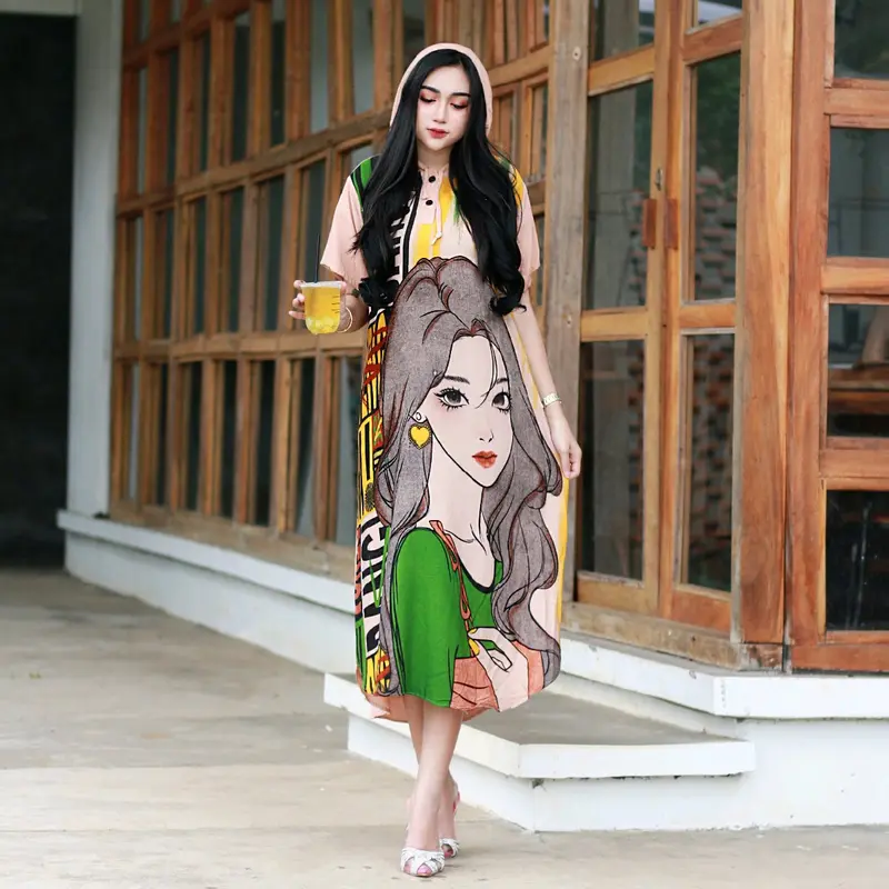 SANIA DRESS HODIE DASTER PREMIUM COD 6