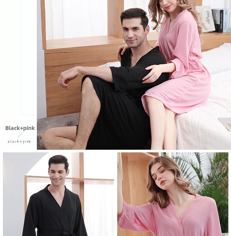Product Introduction of Stylish Bathrobes for Men and Women  for Hotel Wholesale Wide and Absorbent Bathrobes for Relaxing 15