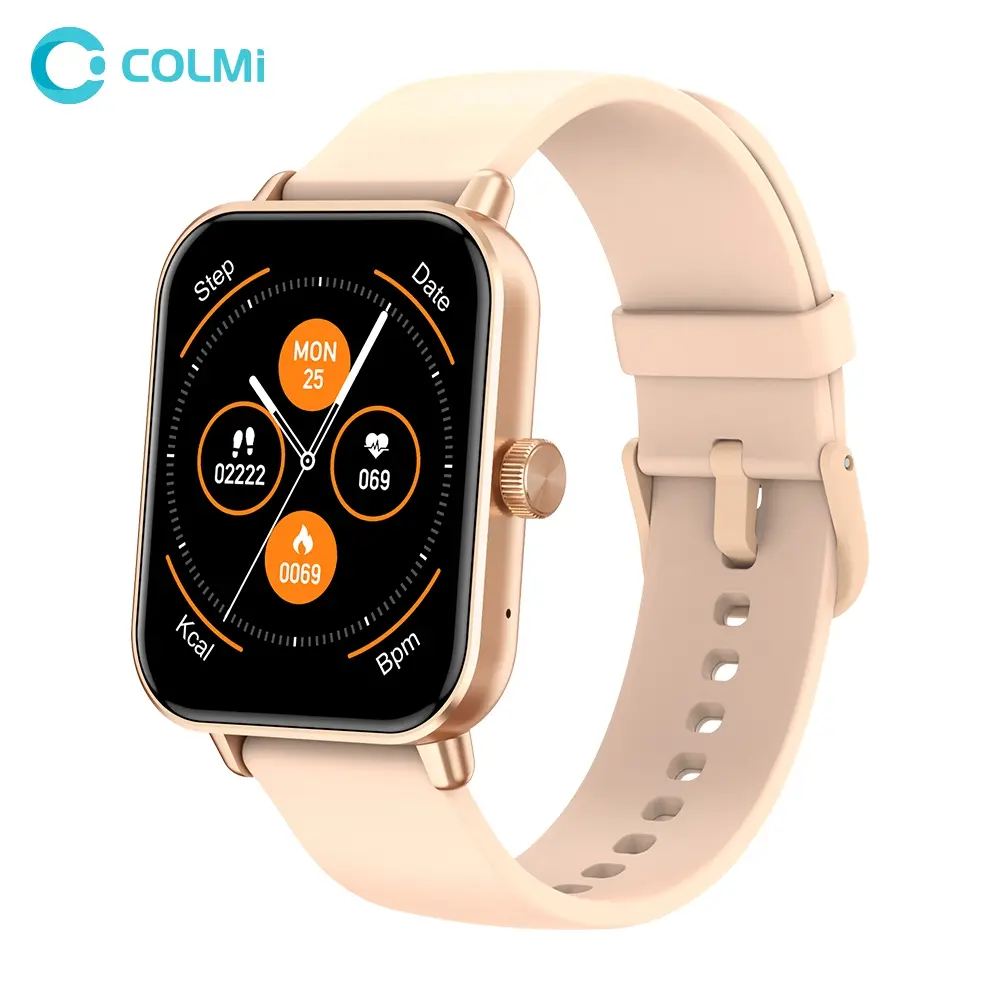 COLMI P81 Smart Watch for Woman Men Couple Gifts Original IP68 Waterproof Bluetooth Calling