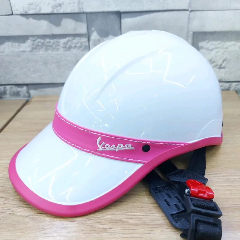 1 Nón bảo hiểm kết vespa khoét lỗ Nữ loại dày. 5