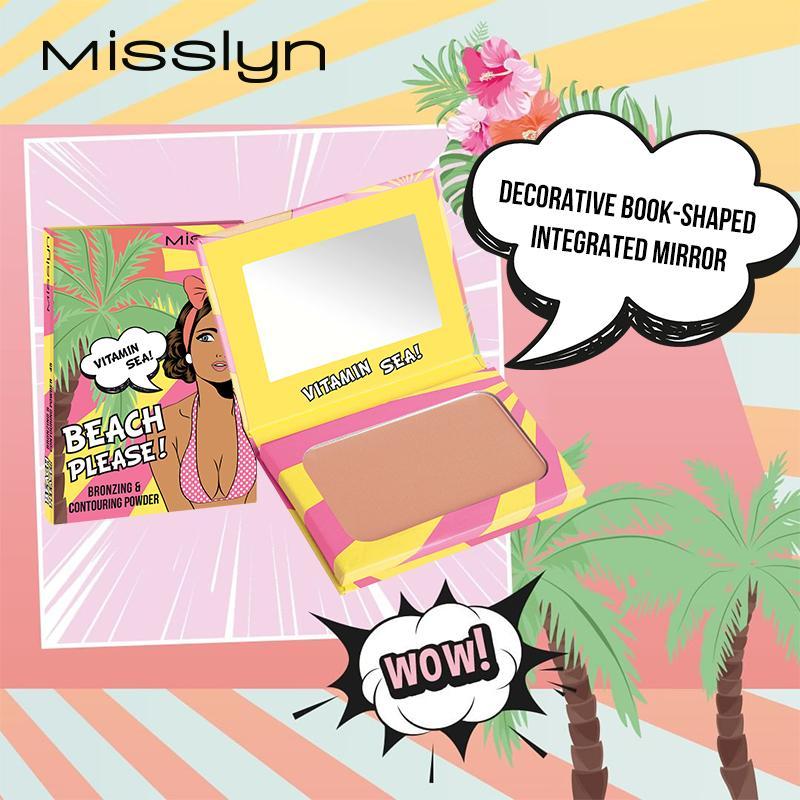 Long-wearing Bronzer Powder, Shadowing Powder, Makeup Accessories, Smooth and Fine Cosmetics 6