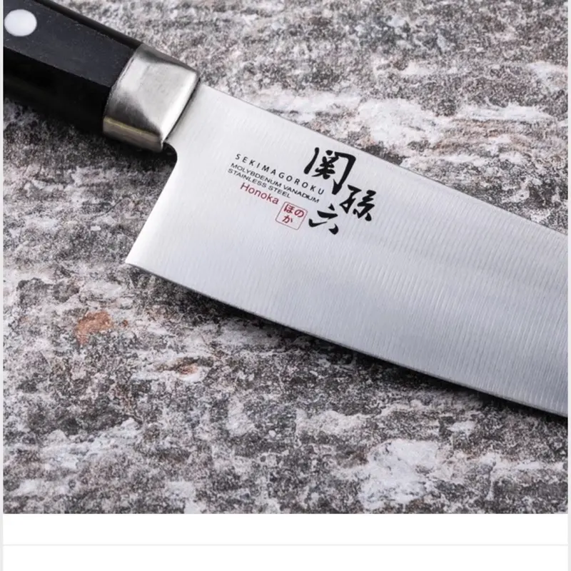 Dao santoku Honoka KAI Nhật Bản không gỉ, lưỡi dài 145mm - Sản phẩm chính hãng từ Nhật Bản 1