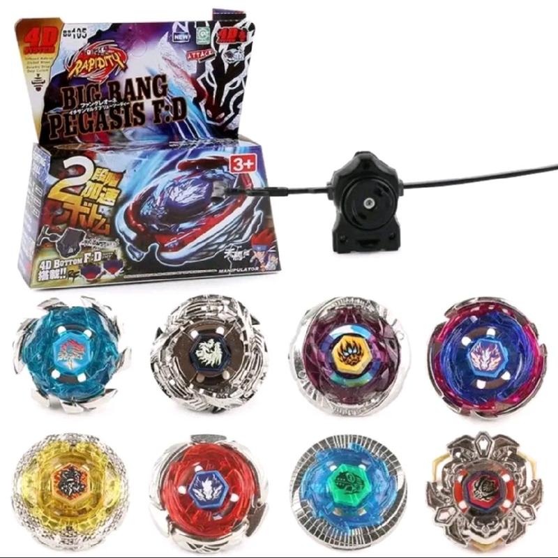 Đồ Chơi Con Quay Chiến Thần Vô Cực Đồ Chơi Giải Trí Con quay Beyblade Metal. Chất liệu hợp kim nhôm và nhựa cao cấp Toy/giao ngẫu nhiên 6