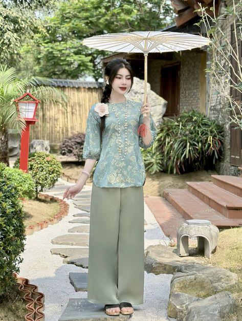 Dây tua rua gắn áo dài/Ghim áo dài/Ghim cài áo-Phụ kiện áo dài, sườn xám-Phong cách cổ trang Trung Hoa 8