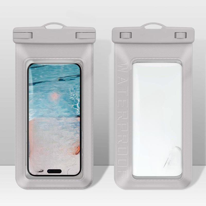 Waterproof Phone Bag, 1 Count Universal Large Capacity Phone Case with Lanyard, Swimming Phone Bag, Phone Accessories for Swimming, Beach, Pool, Unique Phone Cases 8