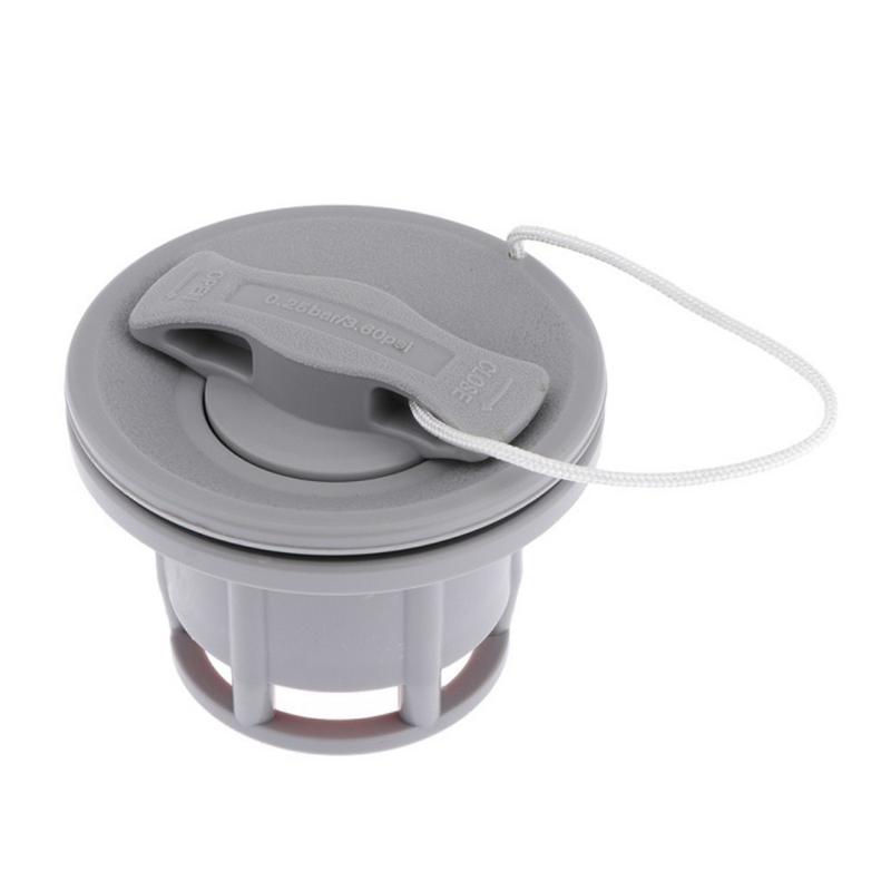 Product Introduction of New Replacement Rowing Boat Air Valve Double Seal PVC Air Gas Valve Cap Grey Dinghy Kayak Canoe Boat Accessories 24