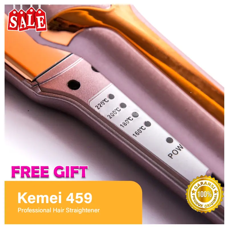 Catokan Rambut Kemei 459 / Catok Pelurus Kemei 459 4