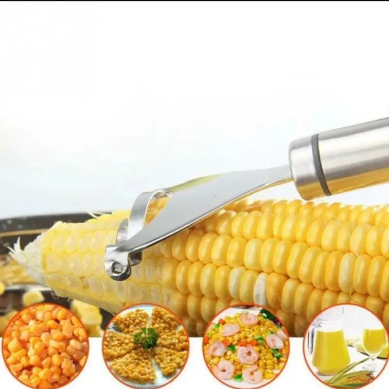 Alat Pengupas Jagung Bahan Stainless Corn Peeler Stripper Pisau Serut Perontok Serutan Parutan Mudah Dan Praktis 1