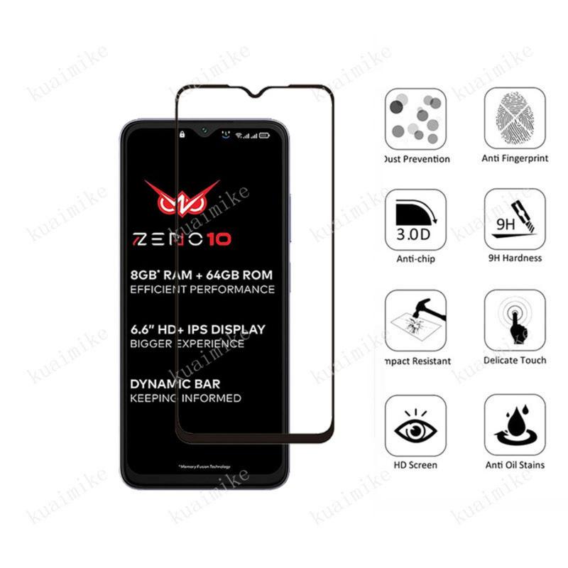 Product Introduction of Tempered Glass Full Cover Film Compatible for Itel Zeno 10 P70 P65 P55 Plus S25 Ultra A80 A50 A50c A70 RS4 S24 2 in 1 Camera Lens Glass Screen Protector 1