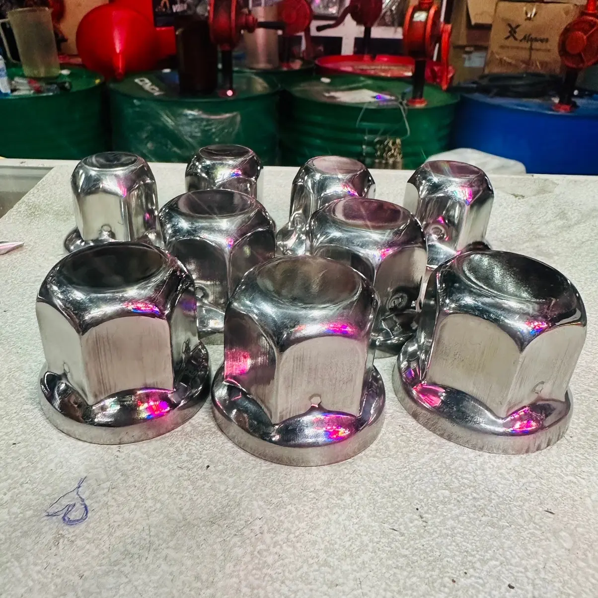 chụp takke inox kiểu Hàn Quốc đủ các size 32cm, 33cm, 41cm