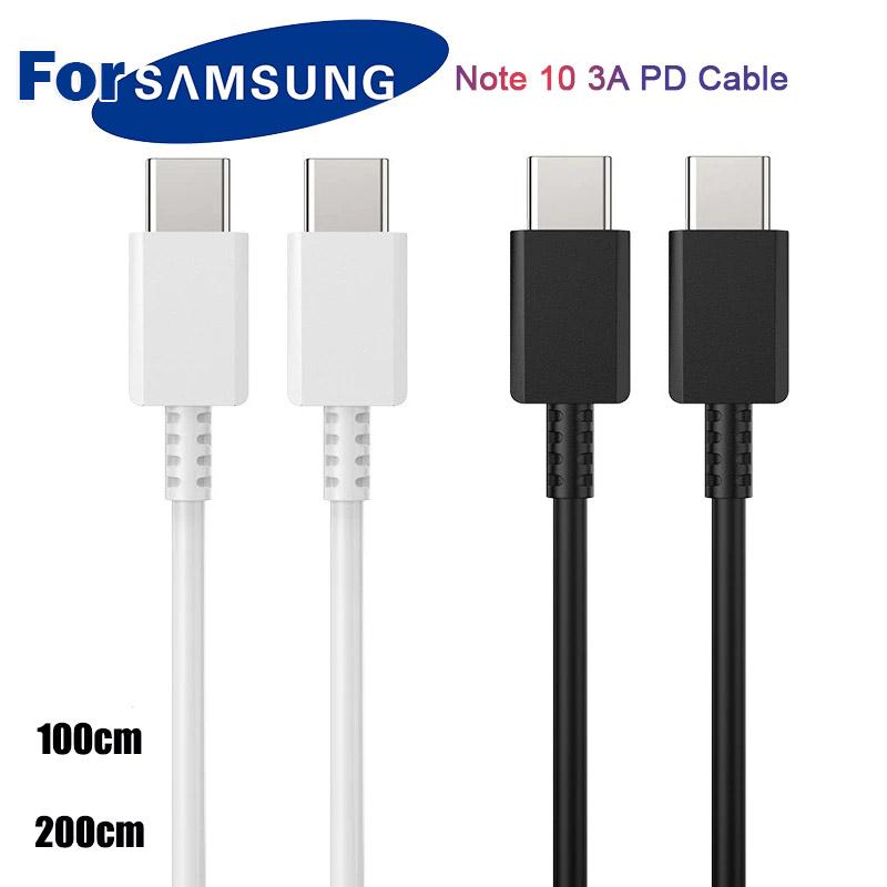 Cho Samsung 45W Type C cáp  dài 1m/2m màu đen trắng sạc samsung galaxy m55 s24 ultra zoom mặt trăng Type C Sạc Điện Thoại Phone Phụ Kiện Bộ Sạc Nhanh Usb