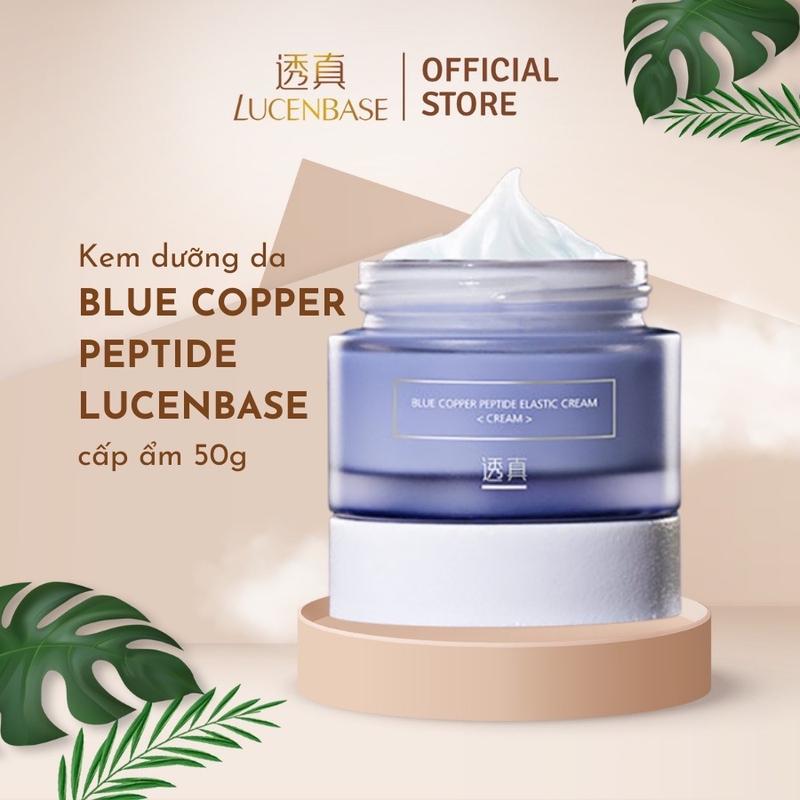 Kem dưỡng da blue copper peptide LUCENBASE cấp ẩm, làm dịu da 50g