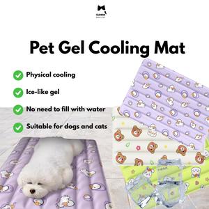 Tikar Penyejuk, Gumimi, Untuk Anjing dan Kucing, Selimut Sofa Katil Haiwan Peliharaan, Pad Tidur, Tikar Gel Kusyen Sejuk