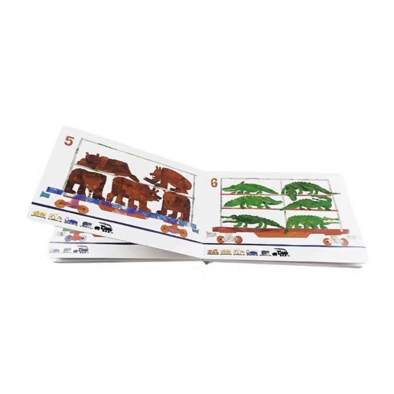 Product Introduction of original Eric Carle: 10 Rubber Ducks/ The Mixed Up Chameleon/ 123 To The Zoo/ (Board Book) 14