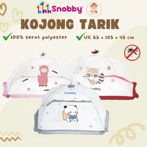 Snobby Kojong Tarik Bayi - Kelambu Anti Nyamuk Mayka Bearly Cria Fluffy Series