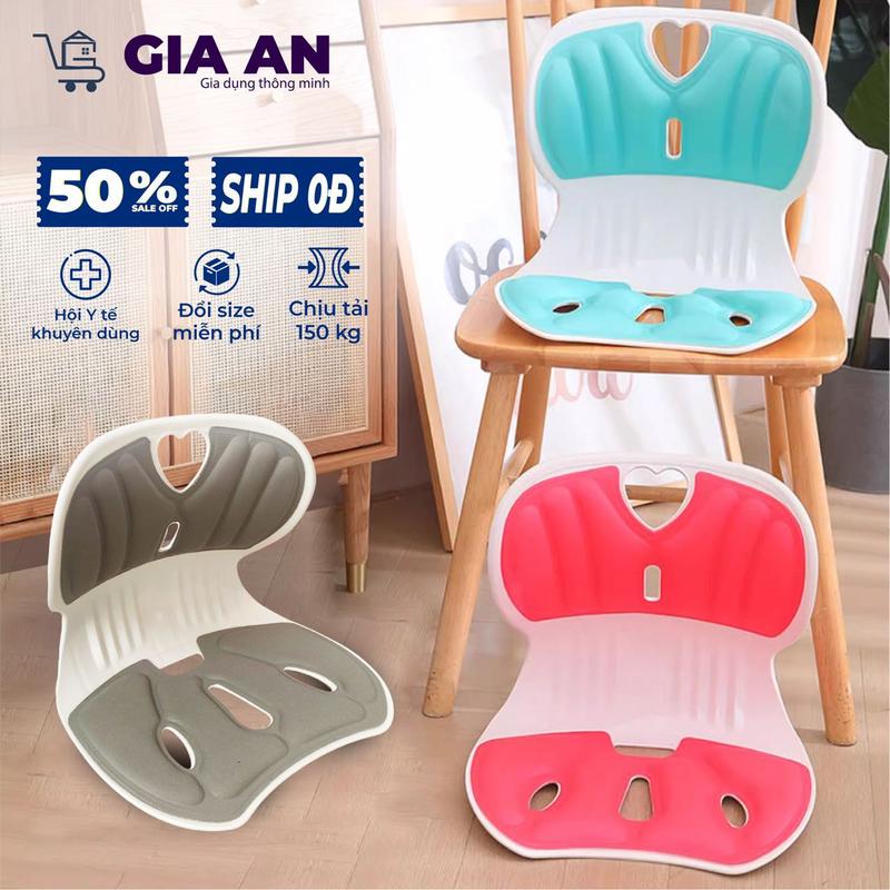 Ghế Công Thái Học Cao Cấp Chống Gù Lưng Hỗ Trợ Chỉnh Tư Thế Ngồi Ghế tựa Lưng Chống Cong Vẹo Cột Sống ghế công bệt ghe bầu nhựa thoải mái ghế tựa cho mẹ bỉm ghế cho bà thư giãn