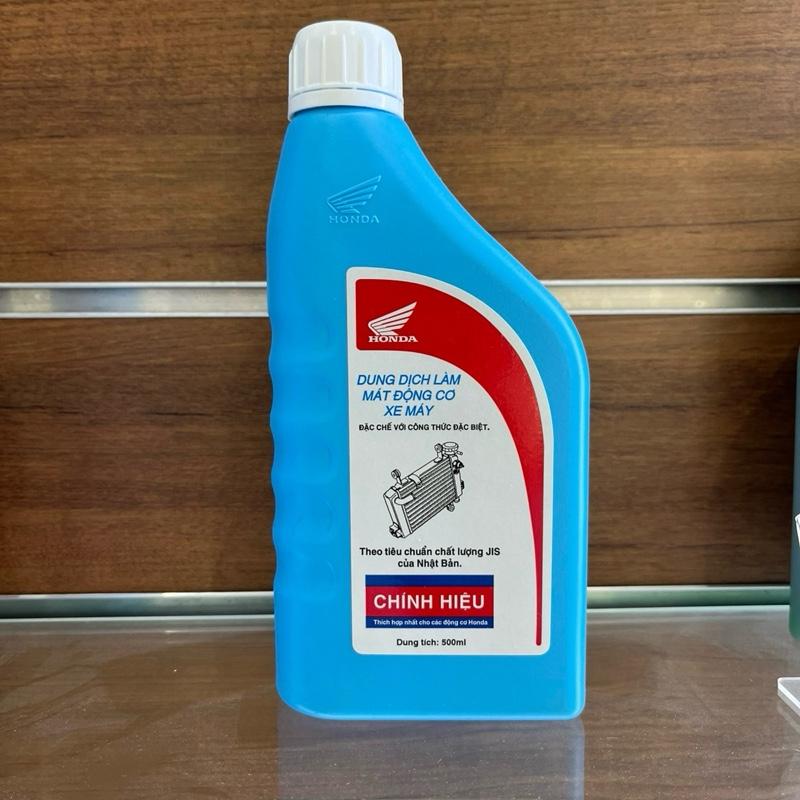 Nước làm mát xe máy Honda Coolant, dung dịch làm mát động cơ (1 chai/500ml) Pre-mix Coolant. dung dịch làm mát cho xe máy