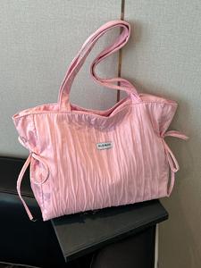 Bolsa cruzada acolchada de color sólido para mujer, bolsa de hombro de gran capacidad y estilo moderno para el traslado diario, bolsa casual versátil y de alta calidad para el uso diario