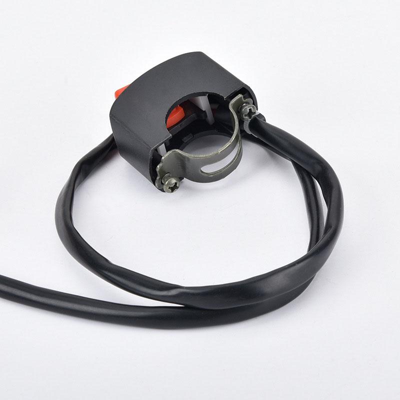 Product Introduction of 22mm 5 Colors Universal Motorcycle on-Off Switch Handlebar Button Bullet Connector Motorcycle Moto Trail Headlight Light Switch 29