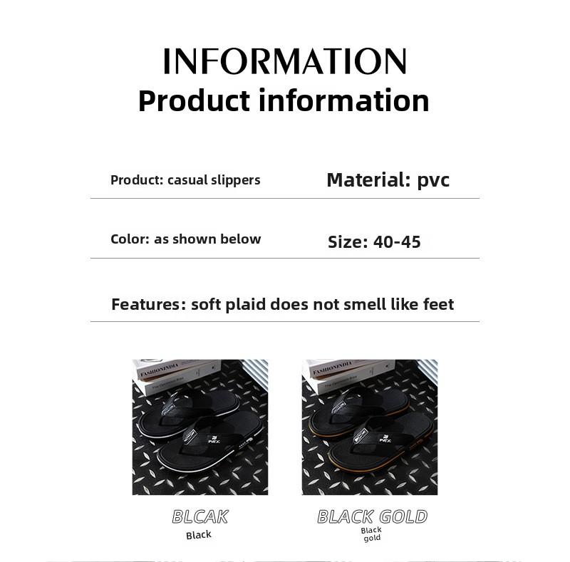 Product Introduction of Men's Summer Flip Flops Outdoor Anti-Odor Non-Slip 2025 New Wear-Resistant Outdoor Sports 11