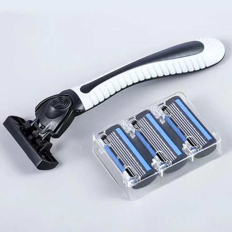 Product Introduction of Dao cạo râu bằng tay, đầu thay thế, lưỡi dao cạo bằng thép Có Thể Tái Sử Dụng, chất liệu không gỉ, thích hợp cho nam giới, V1P0 53