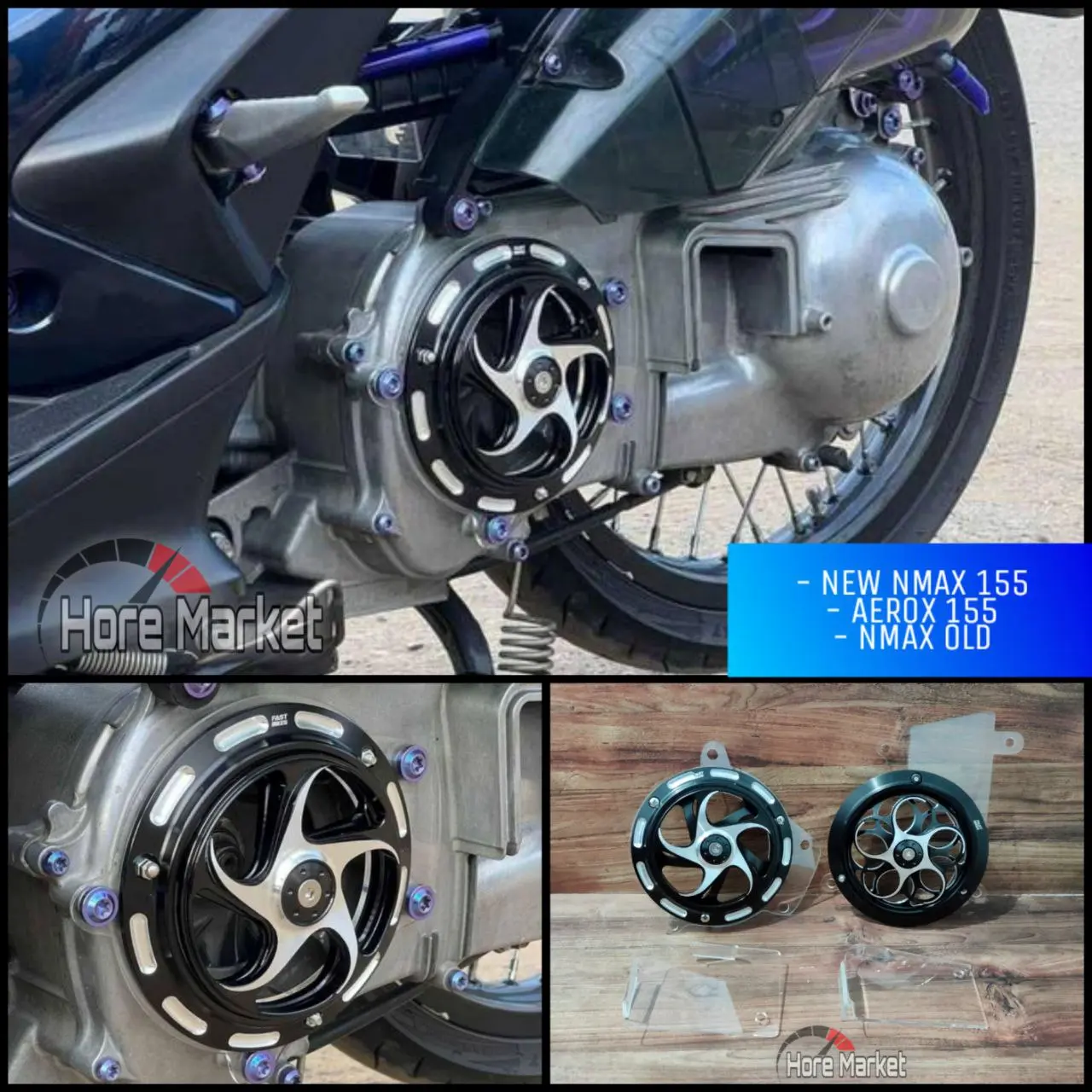 COVER COVER FAN TUTUP SPINNER CVT AKRILIC AEROX 155 NMAX 155 NEW OLD CYBER CITY CONNECTED NVX VVA 2015 2016 2017 2018 2019 2020 2021 2022 2023
