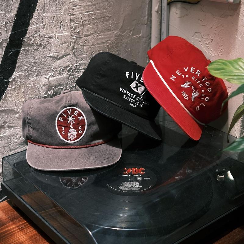 Product Introduction of Mũ/Nón lưỡi trai  FIVEX 5-PANEL CAP unisex-Khaki-3 màu 7
