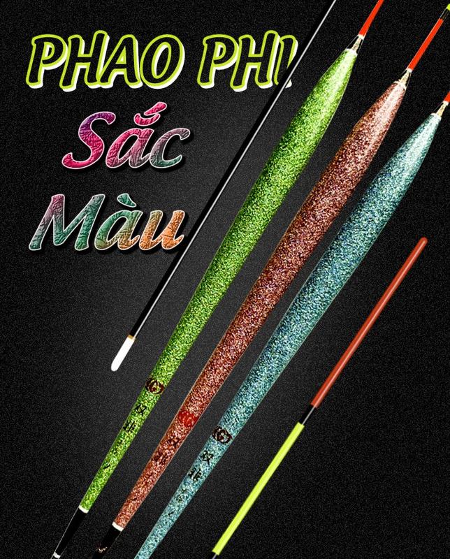 Phao Nano Câu Đài Sắc Màu Hoa Gia Thành (Bản Nâng Cấp) phao  cỏ 0
