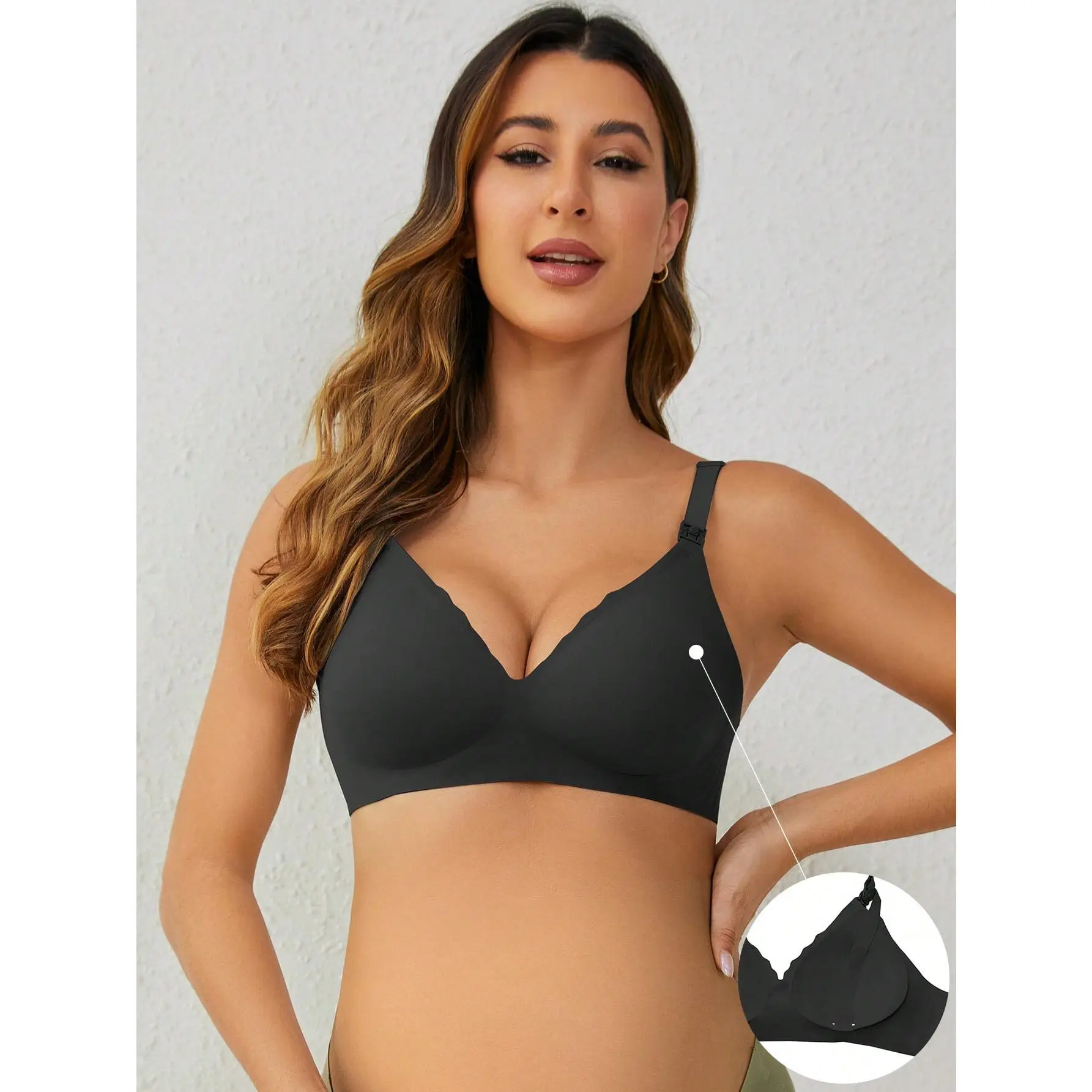 Underwear&Sleepwear Maternity Maternity Seamless Nursing Bra (Jelly Style) For Mother