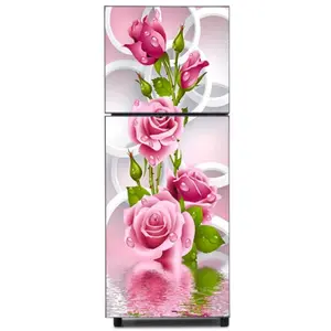 wallpaper stiker kulkas 2 pintu