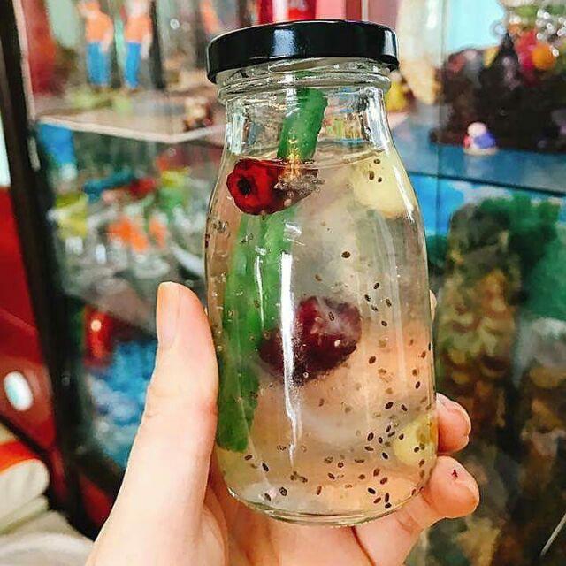 Chai Thủy Tinh Đựng Sữa Nắp Thiêc Đủ Kích Cỡ - Duonghieu6789 6