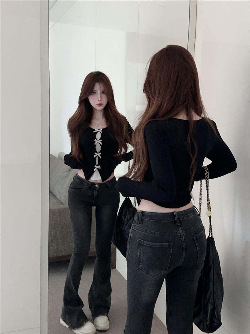 Product Introduction of Trendy Hollow Out Double-layer T-shirt for Fall 2024 7
