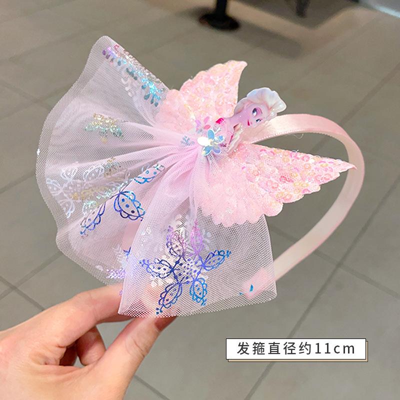 Little Girl Hair Barrettes Cute Bow Sequin Hair Clips Hairpin Headband Hair Accessories Gifts for Toddlers Kids Girls 6