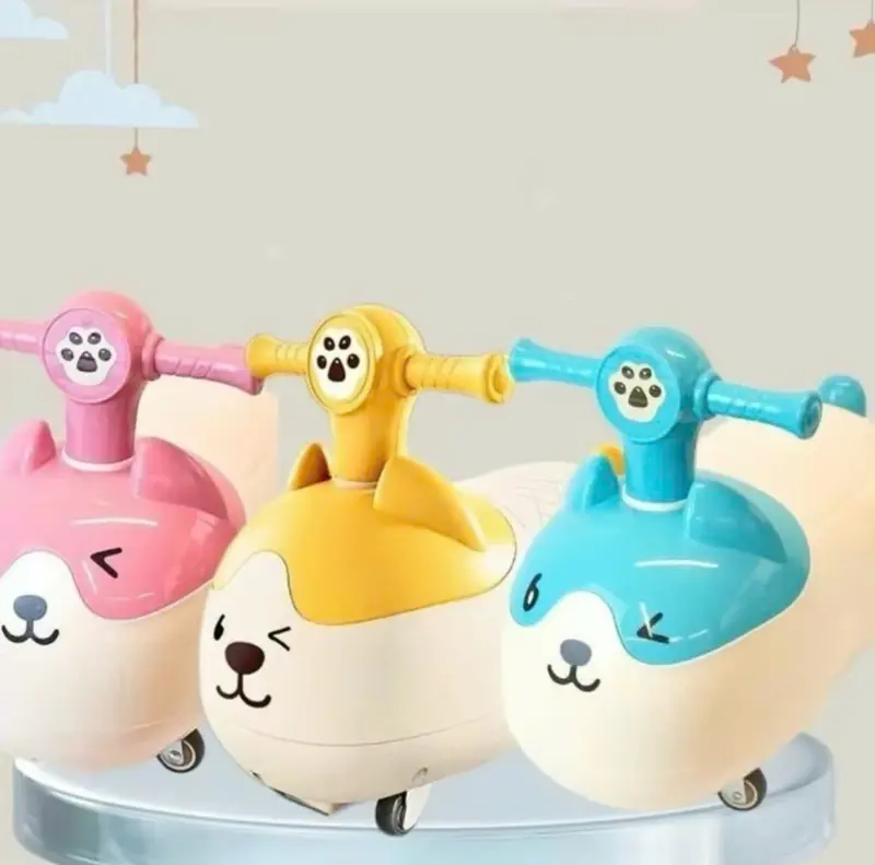 Xe Chòi Chân Hạt Đậu Phộng Có Đèn Nhạc Vui Nhộn Cho Bé 1 - 5 Tuổi Đồ Chơi đồ  đạp 4