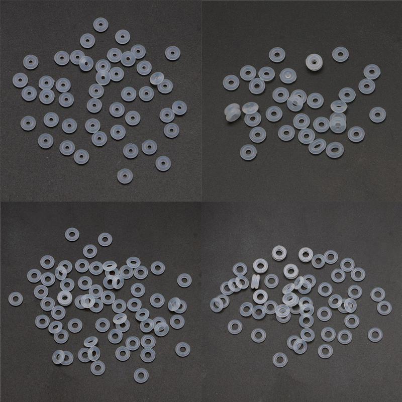 Product Introduction of Rubber Stopper Rings Silicone Beads Fit European Charm Bracelet Beads for Jewelry Making Needlework Clip Lock Spacer 18