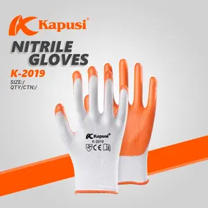 Kapusi Sarung Tangan kerja/Anti Licin/sarung karet/sarung tangan safety High Quality K-2019